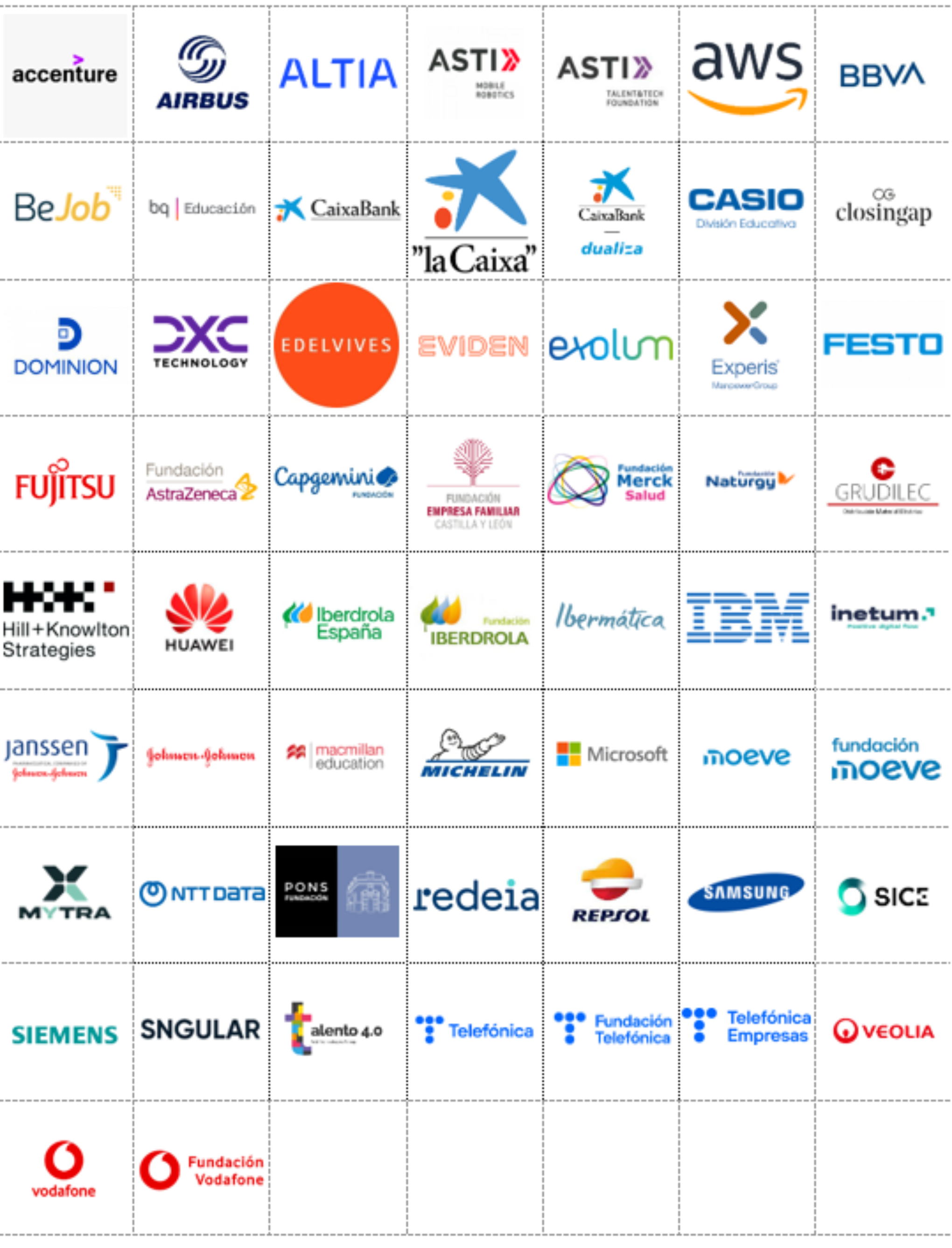 Imagen con logototipos de las entidades que se detallan más abajo con enlace a sus sitios web
