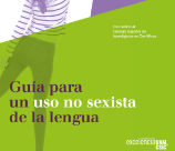 Guía para un uso no sexista de la lengua