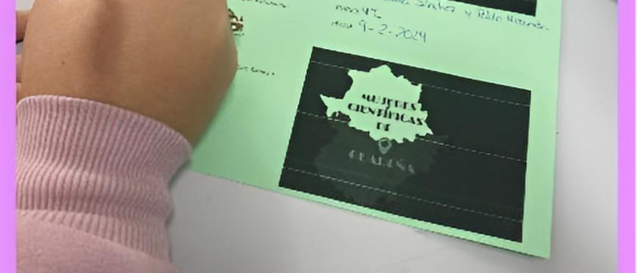 Papeleta para el concurso CONOCE MUCIREÑAS