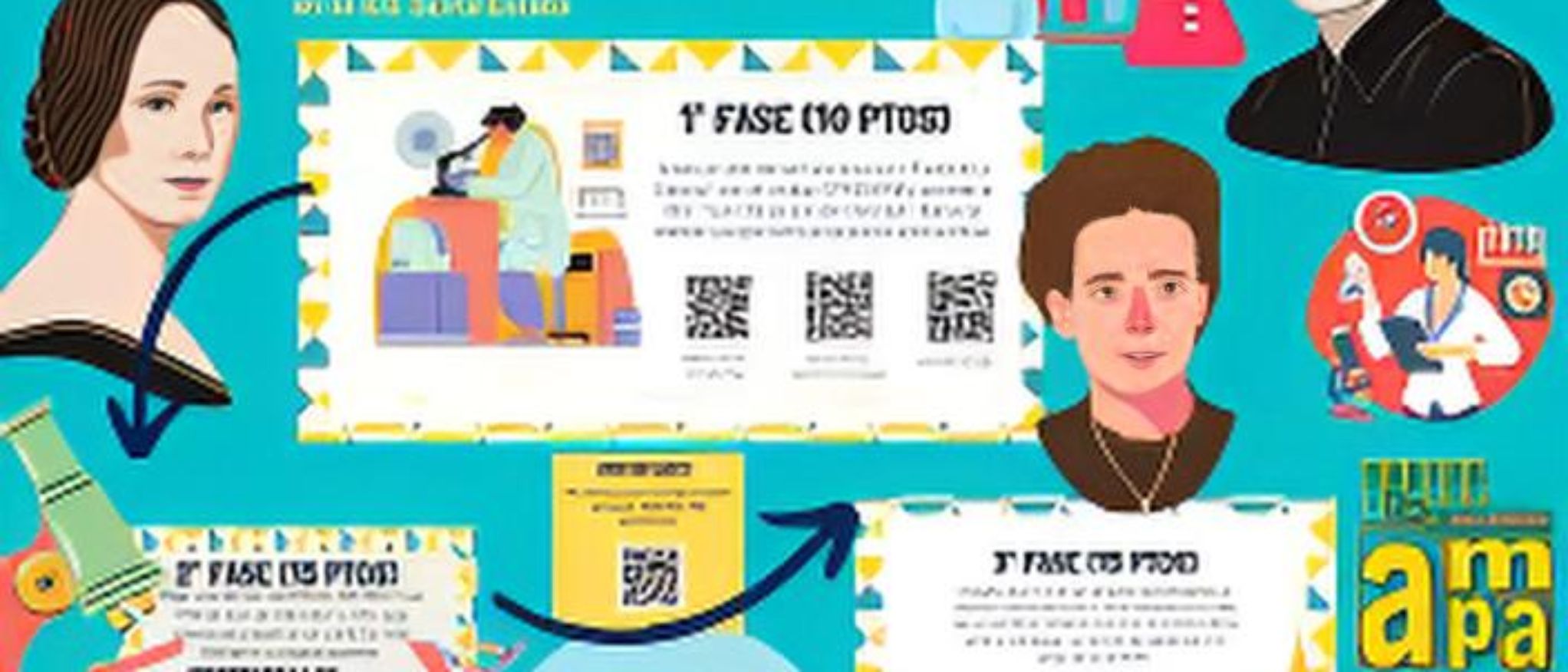 Tríptico de cartel de la primera edición