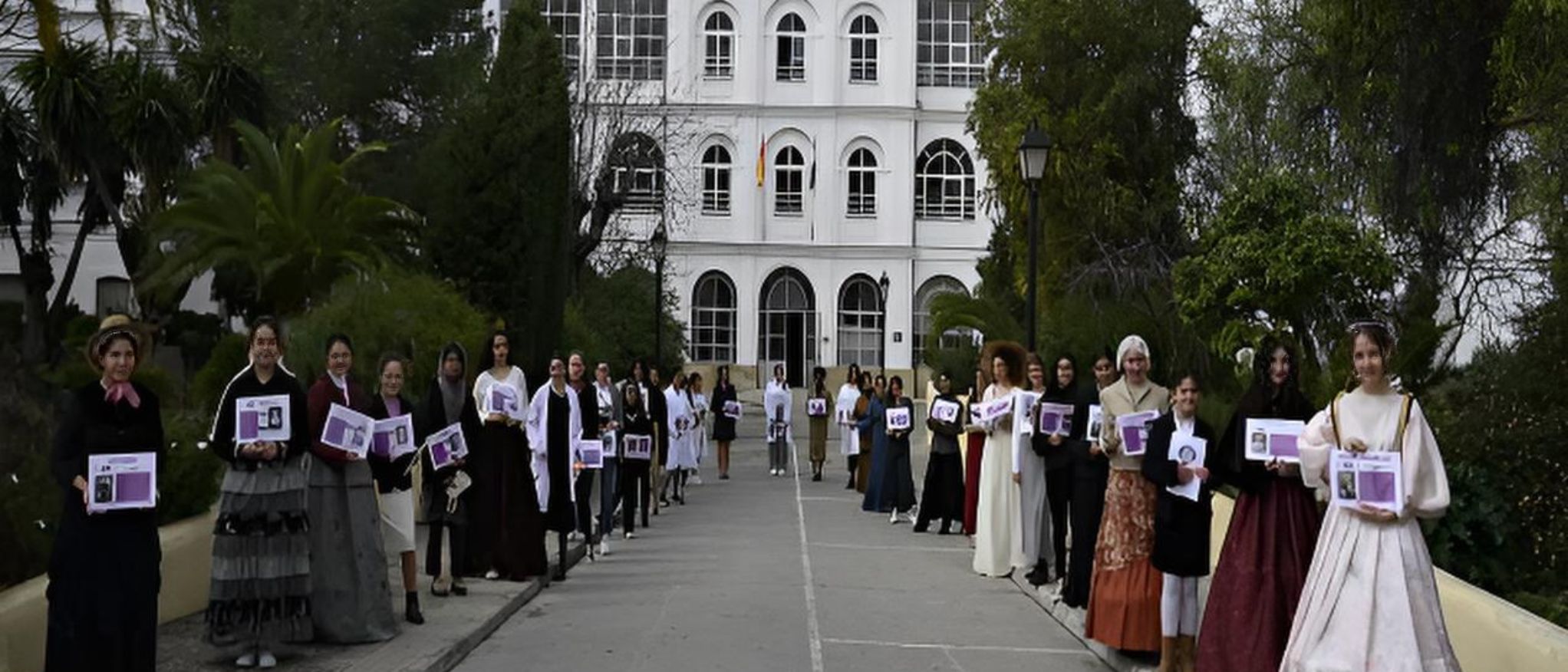 Actividad del 8M en el Parque de San Arcadio