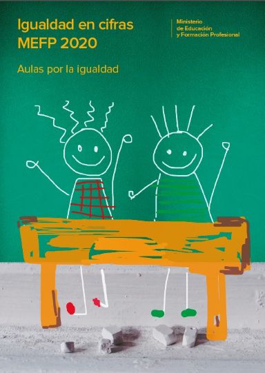 ortada de Igualdad en Cifras MEFP 2020 con enlace a descarga de publicación en PDF